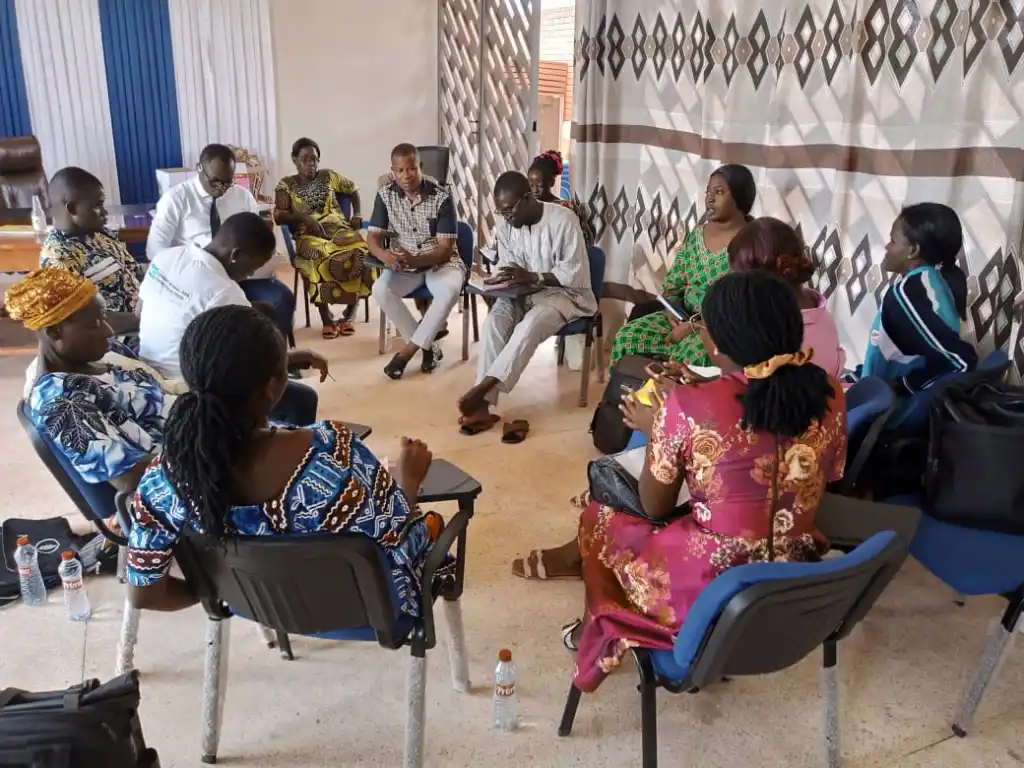 Participants au lancement officiel de la Coalition Verte