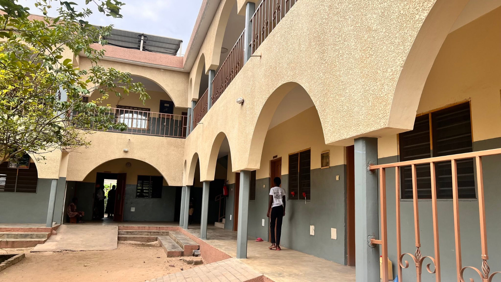 Cour intérieure du Centre Kandyaa