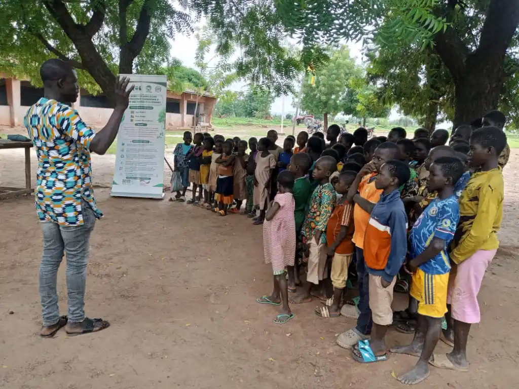 Activité pratique d'hygiène en milieu scolaire — projet EJAPEC